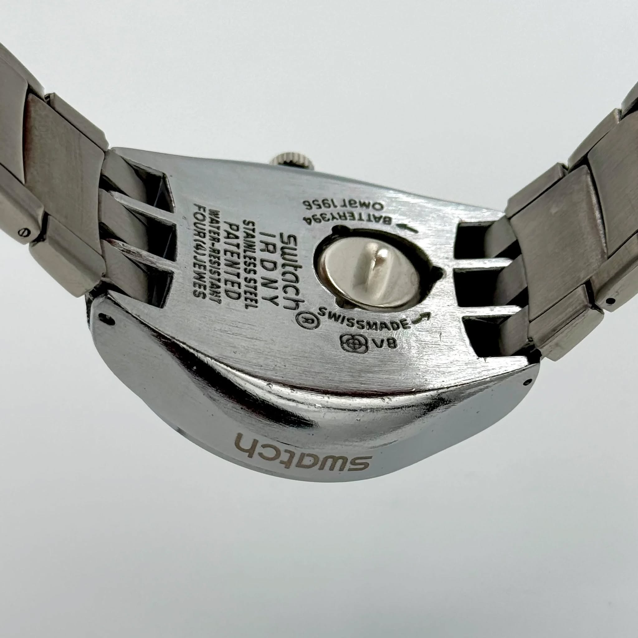 Montre Homme Swatch Irony Chrono Cadran Argent - YVS488G