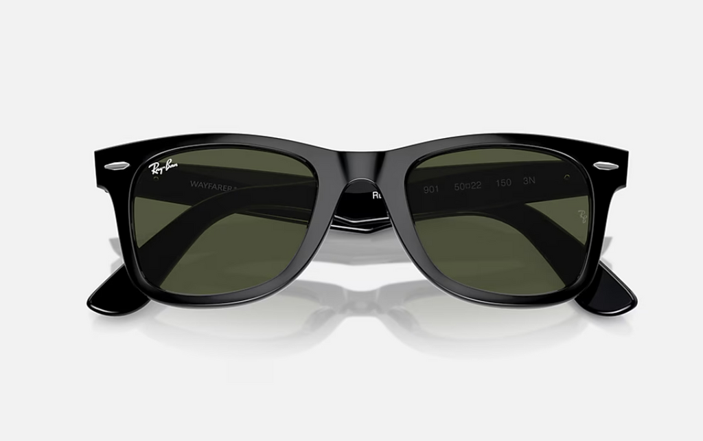 Ray-Ban Wayfarer Noir – Lunettes de Soleil Iconiques & Intemporelles