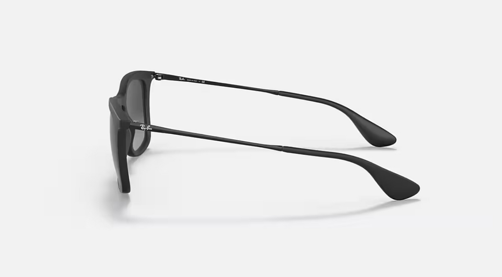 Ray-Ban Erika RB4171 Noir Dégradé – Lunettes de Soleil Fines & Élégantes UV400