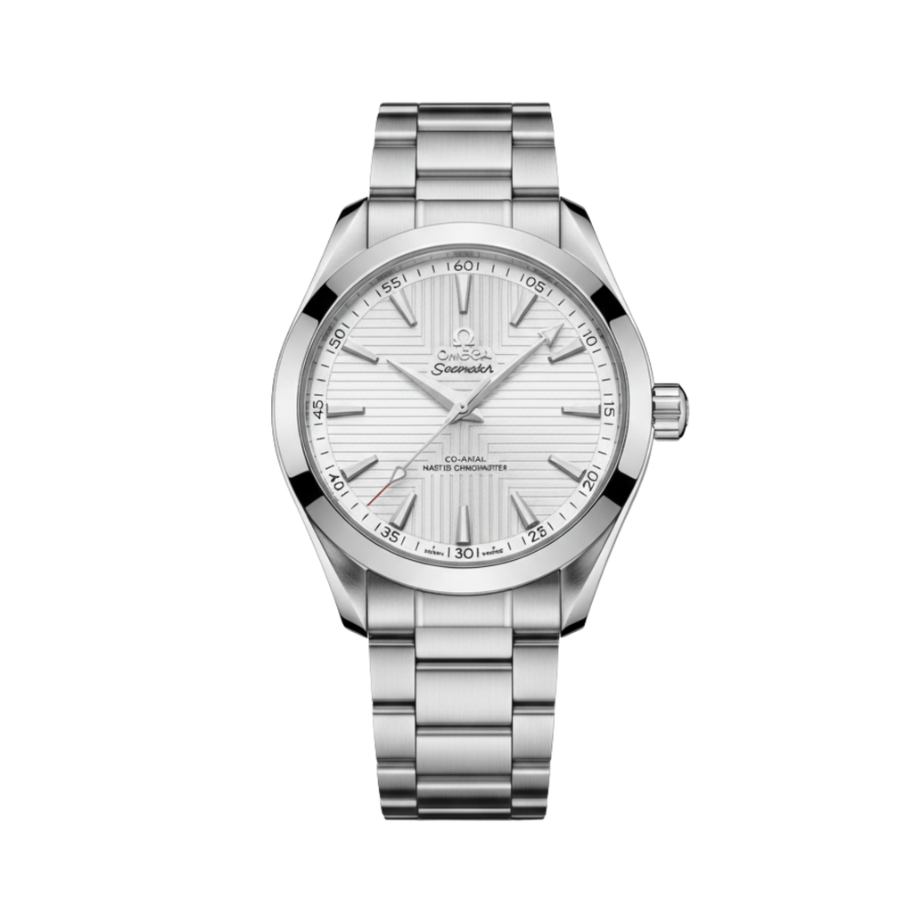 Omega Seamaster Aqua Terra Cadran Argent – Montre de Luxe pour Homme
