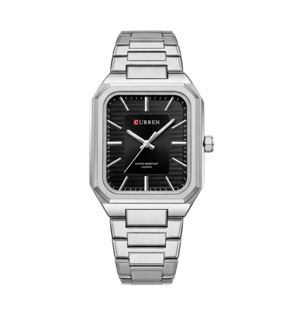 Montre Homme Curren 8457 – Finition Argent Élégante