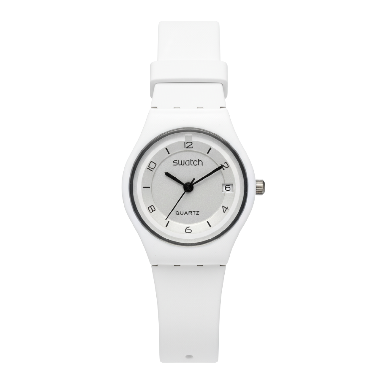 Montre Femme Swatch 3162 Sport Blanche – Élégance Pure & Style Intemporel 26–28mm