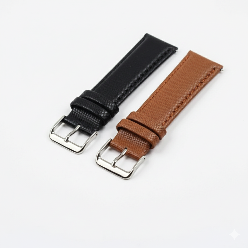 TOMI Classic Set – Montre Multifonction + 2 Bracelets Interchangeables (Noir & Marron)