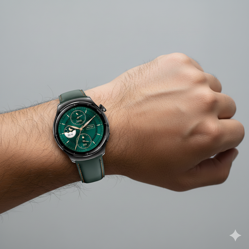 Montre Connectée MIBRO Lite 3 Pro Verte – Écran AMOLED 1.32", GPS, Appels Bluetooth & 150 Modes Sportifs