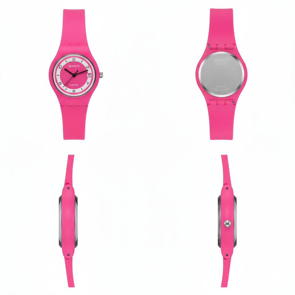 Montre Femme Swatch 3162 Sport Rose – Élégance, Confort et Style Actif 26–28mm