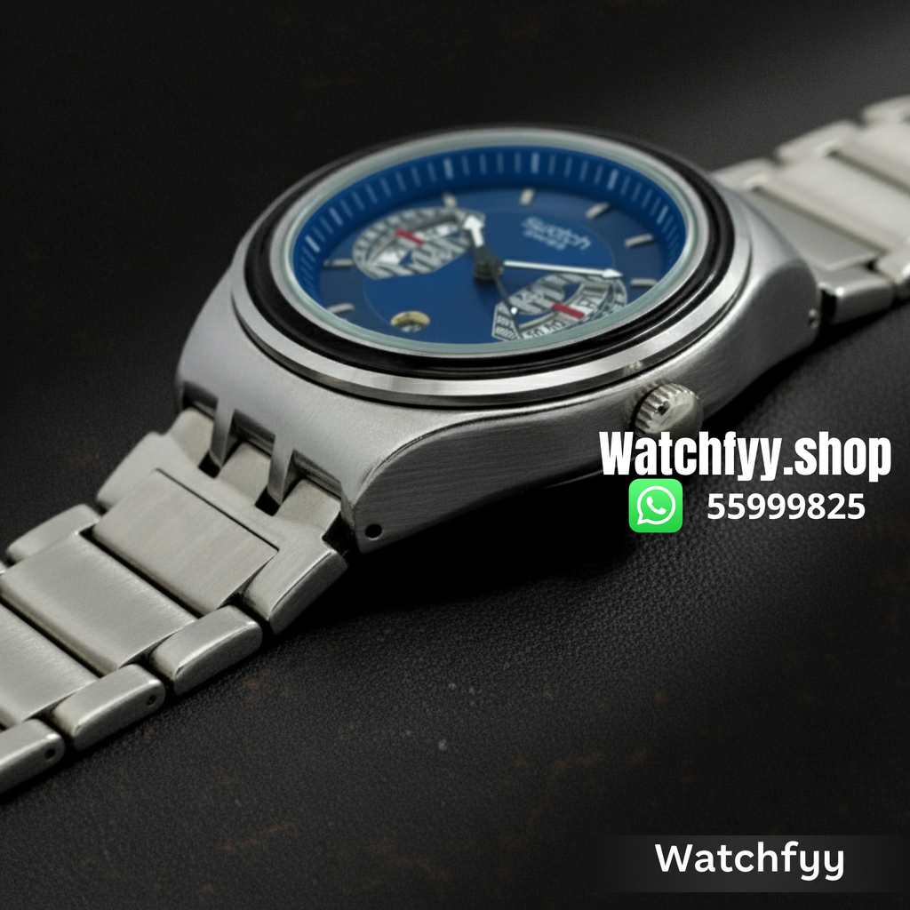 Montre Homme Swatch Irony Chrono Cadran blue  - YVS488G